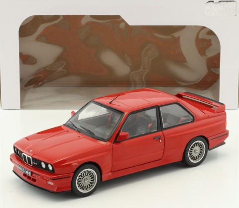 BMW M3 (E30) 1986 model metal S1801502 Solido 1:18 czerwony