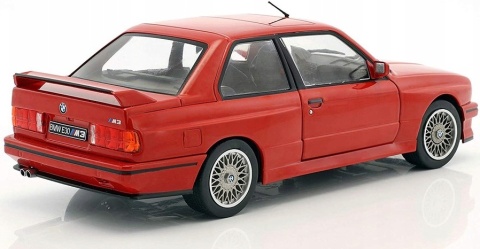 BMW M3 (E30) 1986 model metal S1801502 Solido 1:18 czerwony