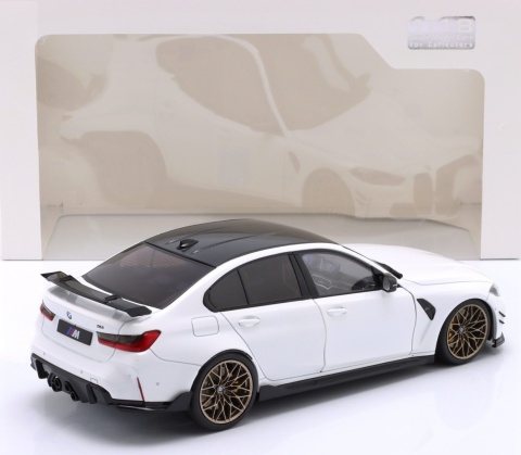 BMW M3 (G80) Performance Parts 2024 model S1814301 Solido 1:18 alpinweiss