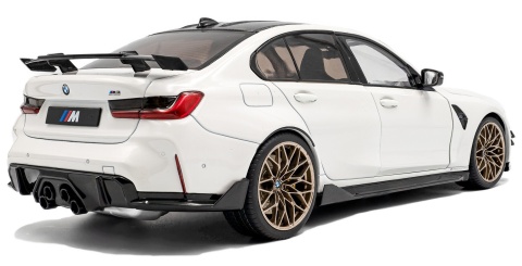 BMW M3 (G80) Performance Parts 2024 model S1814301 Solido 1:18 alpinweiss