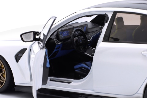 BMW M3 (G80) Performance Parts 2024 model S1814301 Solido 1:18 alpinweiss