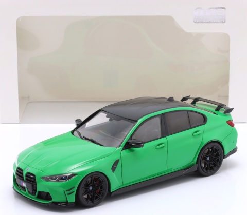 BMW M3 (G80) Performance Parts 2024 model S1814302 Solido 1:18 zielony