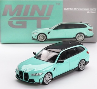 BMW M3 TOURING (G81) M Performance 2022 Mint Green MGT00897 MiniGT 1:64