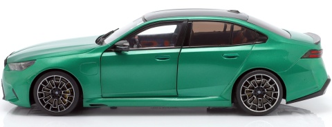 BMW M5 (G90) 2025 model S1814701 Solido 1:18 Isle of Man Green metallic