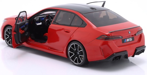 BMW M5 (G90) 2025 model S1814702 Solido 1:18 czerwony