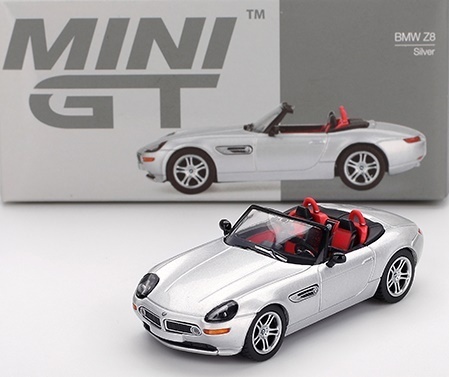 BMW Z8 2003 Titanium Silver MGT00998 MiniGT 1:64