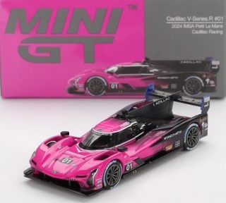 CADILLAC V-Series.R #01 Racing IMSA Petit Le Mans 2024 MGT01010 MiniGT 1:64