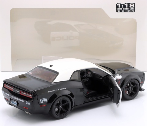DODGE CHALLENGER DEMON 2023 Highway Police USA model S185715 Solido 1:18
