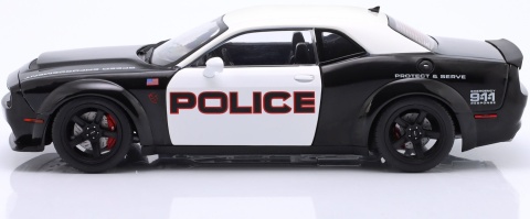 DODGE CHALLENGER DEMON 2023 Highway Police USA model S185715 Solido 1:18
