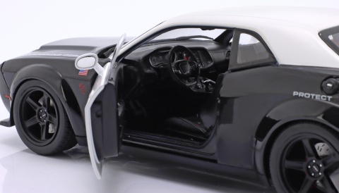 DODGE CHALLENGER DEMON 2023 Highway Police USA model S185715 Solido 1:18