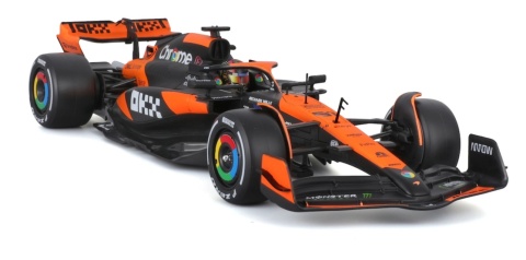 DUŻY ZESTAW McLaren F1 Norris Piastri MCL38 do zawieszenia BBurago 1:24