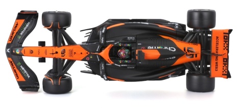 DUŻY ZESTAW McLaren F1 Norris Piastri MCL38 do zawieszenia BBurago 1:24