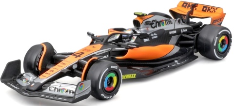 DUŻY ZESTAW McLaren F1 Norris Piastri MCL38 do zawieszenia BBurago 1:24