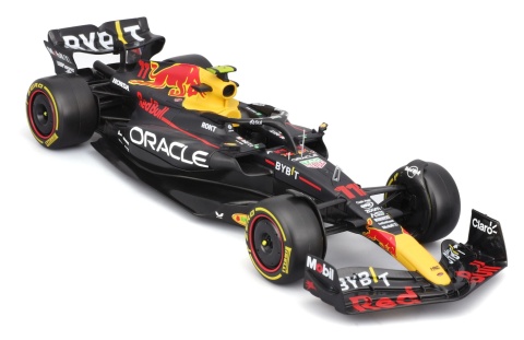 DUŻY ZESTAW Red Bull F1 Verstappen Perez RB19 do zawieszenia BBurago 1:24