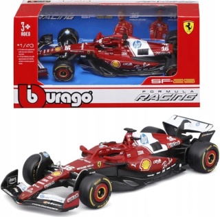 F1 Formuła 1 bolid FERRARI SF-25 2025 Ch. Leclerc #16 model BBurago 1:43