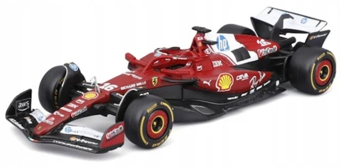 F1 Formuła 1 bolid FERRARI SF-25 2025 Ch. Leclerc #16 model BBurago 1:43