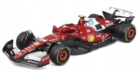 F1 Formuła 1 bolid FERRARI SF-25 2025 L. Hamilton #44 model BBurago 1:43