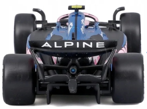 F1 bolid Alpine A525 BWT #10 Pierre Gasly Monaco GP 2025 BBurago 1:43