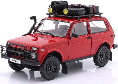 LADA NIVA 1980 model S1807306 Solido 1:18 czerwony