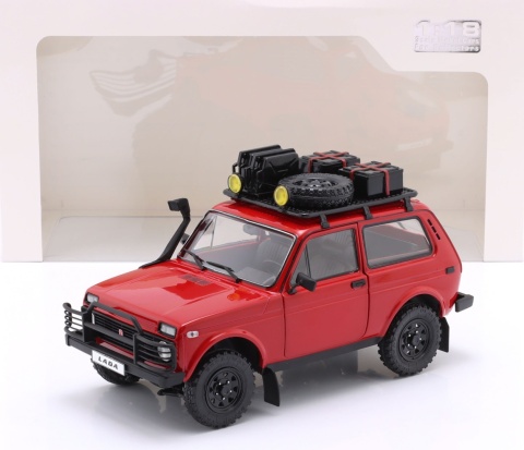LADA NIVA 1980 model S1807306 Solido 1:18 czerwony