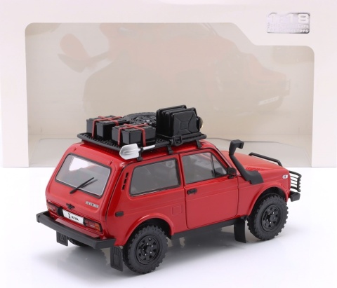 LADA NIVA 1980 model S1807306 Solido 1:18 czerwony