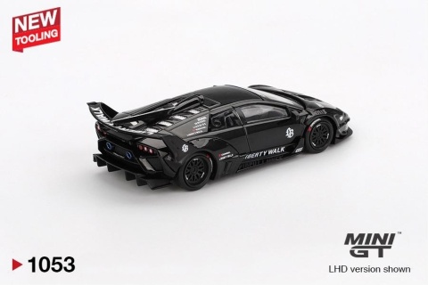 LAMBORGHINI MURCIELAGO GT EVO LB-Silhouette '24 MGT01053 MiniGT 1:64 czarny