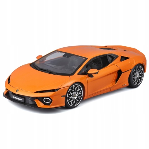 Lamborghini Temerario skala 1:18 model Bburago 11052OR pomarańczowy