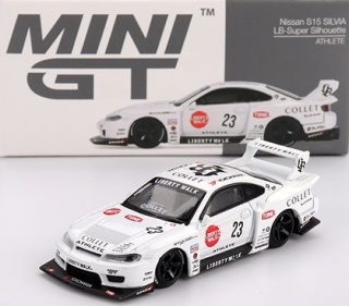 NISSAN LB-Super Silhouette S15 SILVIA #23 ATHLETE MGT01054 MiniGT 1:64
