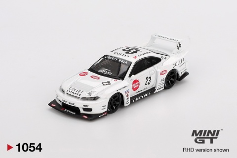 NISSAN LB-Super Silhouette S15 SILVIA #23 ATHLETE MGT01054 MiniGT 1:64