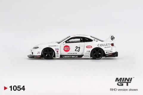 NISSAN LB-Super Silhouette S15 SILVIA #23 ATHLETE MGT01054 MiniGT 1:64
