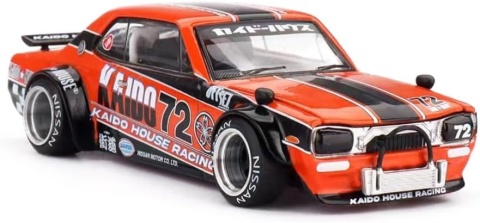 NISSAN SKYLINE 2000GT-R (KPGC10) Kaido Racing V1 KHMG195 MiniGT 1:64
