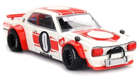 NISSAN SKYLINE GT-R (KPGC10) KAIDO WORKS V2 1969 KHMG211 MiniGT 1:64