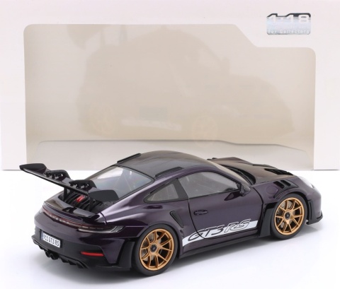 PORSCHE 911 (992) GT3 RS Weissach Package 2024 model S1812103 Solido 1:18