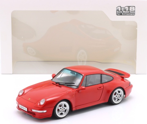 PORSCHE 911 (993) Carrera RS 1997 model S1810104 Solido 1:18 guards red