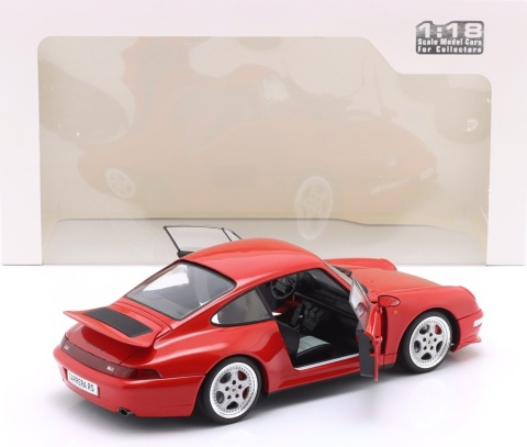 PORSCHE 911 (993) Carrera RS 1997 model S1810104 Solido 1:18 guards red