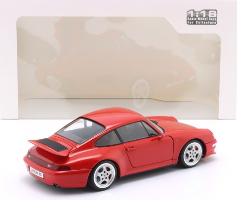 PORSCHE 911 (993) Carrera RS 1997 model S1810104 Solido 1:18 guards red