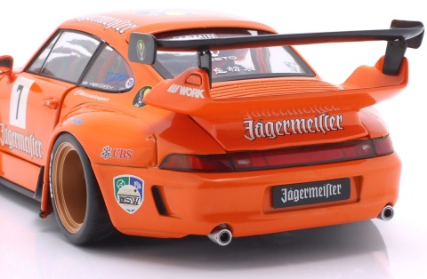 PORSCHE 911 (993) RWB Rauh-Welt Jagermeister #7 model S1808506 Solido 1:18