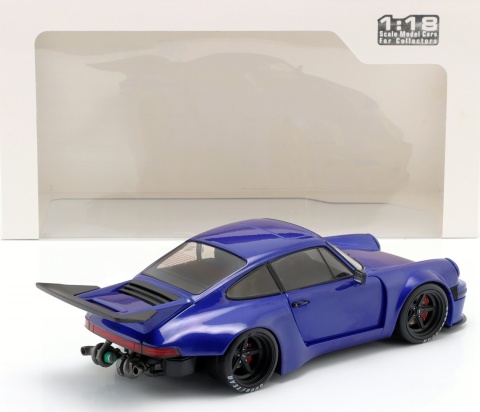PORSCHE 911 KS-R by Khyzyl Saleem 2024 model S1810503 Solido 1:18 niebieski