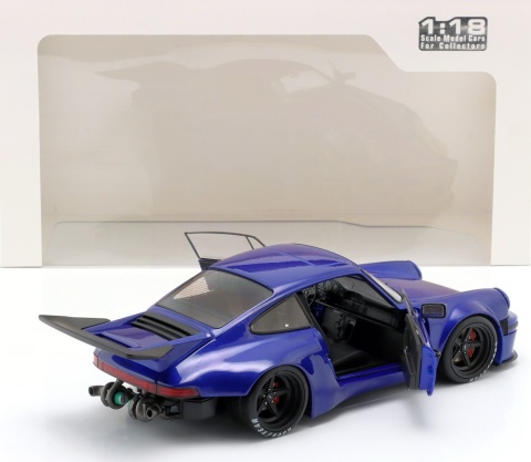 PORSCHE 911 KS-R by Khyzyl Saleem 2024 model S1810503 Solido 1:18 niebieski