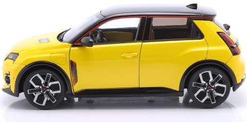 RENAULT 5 E-Tech 2024 Pop model metal S1812602 Solido 1:18 żółty