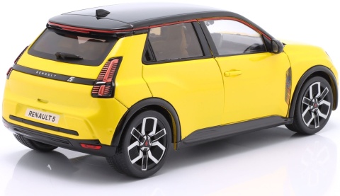 RENAULT 5 E-Tech 2024 Pop model metal S1812602 Solido 1:18 żółty