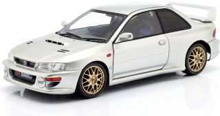 SUBARU IMPREZA 22B 1998 metal model S1807408 Solido 1:18 srebrny