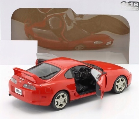 Toyota Supra MK4 1993 model S1807601 Solido 1:18 czerwony