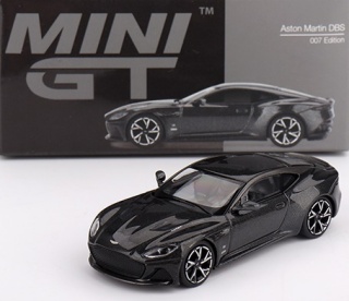ASTON MARTIN DBS Agent 007 Bond Edition 2024 MGT01008 MiniGT 1:64 grafitowy