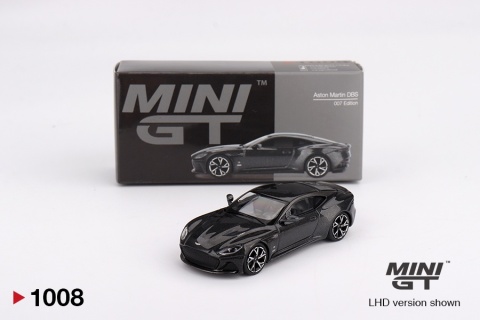 ASTON MARTIN DBS Agent 007 Bond Edition 2024 MGT01008 MiniGT 1:64 grafitowy