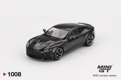 ASTON MARTIN DBS Agent 007 Bond Edition 2024 MGT01008 MiniGT 1:64 grafitowy