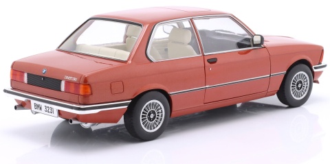 BMW 323i (E21) 1980 model S1812802 Solido 1:18 chestnut red metallic