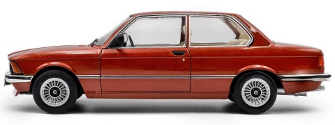 BMW 323i (E21) 1980 model S1812802 Solido 1:18 chestnut red metallic