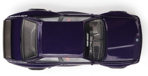 BMW M3 (E30) KAIDO GT V2 1989 KAIDO HOUSE KHMG216 MiniGT 1:64 granatowy