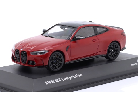 BMW M4 (G82) Competition 2023 Imola red S4316001 Solido 1:43